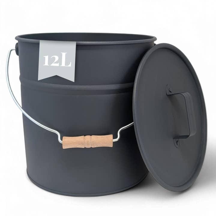 LIVLIG - Wholesale Bucket/Pail - Metal bucket with lid 12L2