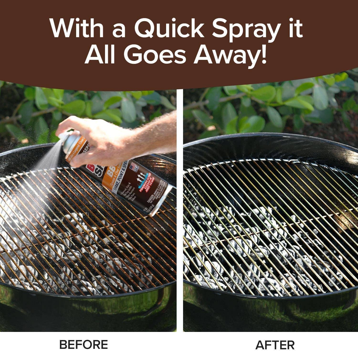 BulbHead - Wholesale Multi-Surface Cleaner - Bull Shot BBQ Grill Cleaner | Foaming 10 min clean | 18oz9