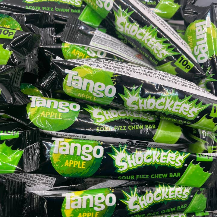 Tango Shockers Apple Chew Bars - Vegansk, Glutenfri, Halal för wholesale av Freeze Dried Sweets