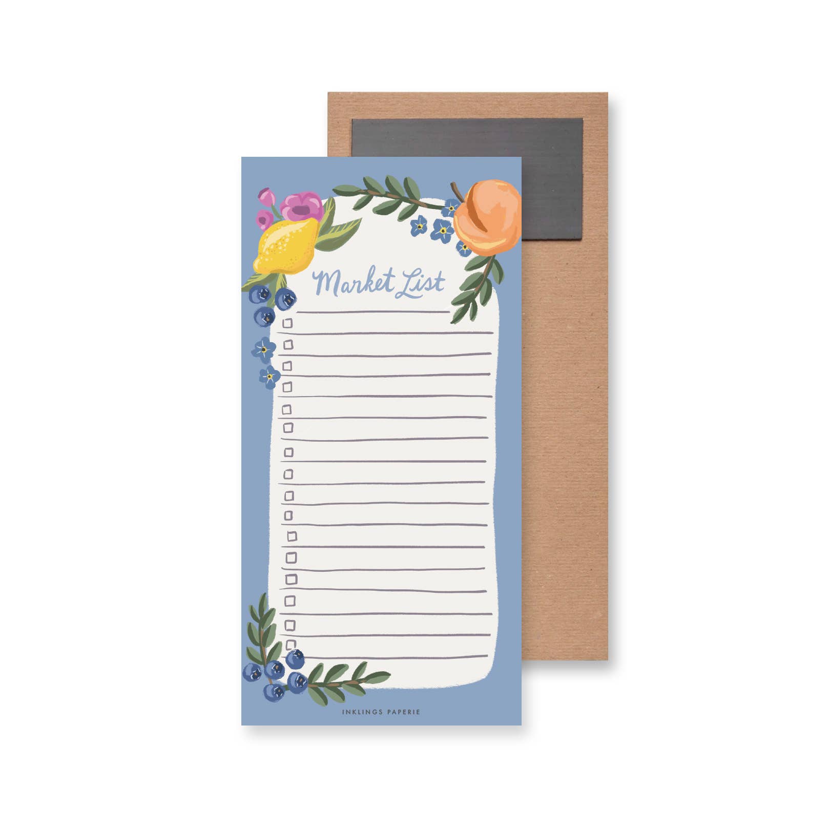 Inklings Paperie - Wholesale Notepad - Notepad - Market List2