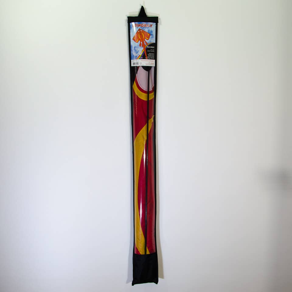 In the Breeze, LLC. - Vente Cerf-volant - Cerf-volant raie rouge5