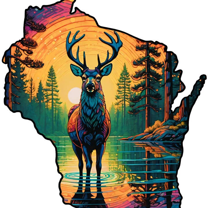 Art Factory LLC - Wholesale Puzzle - Adult - Wisconsin wooden puzzle2