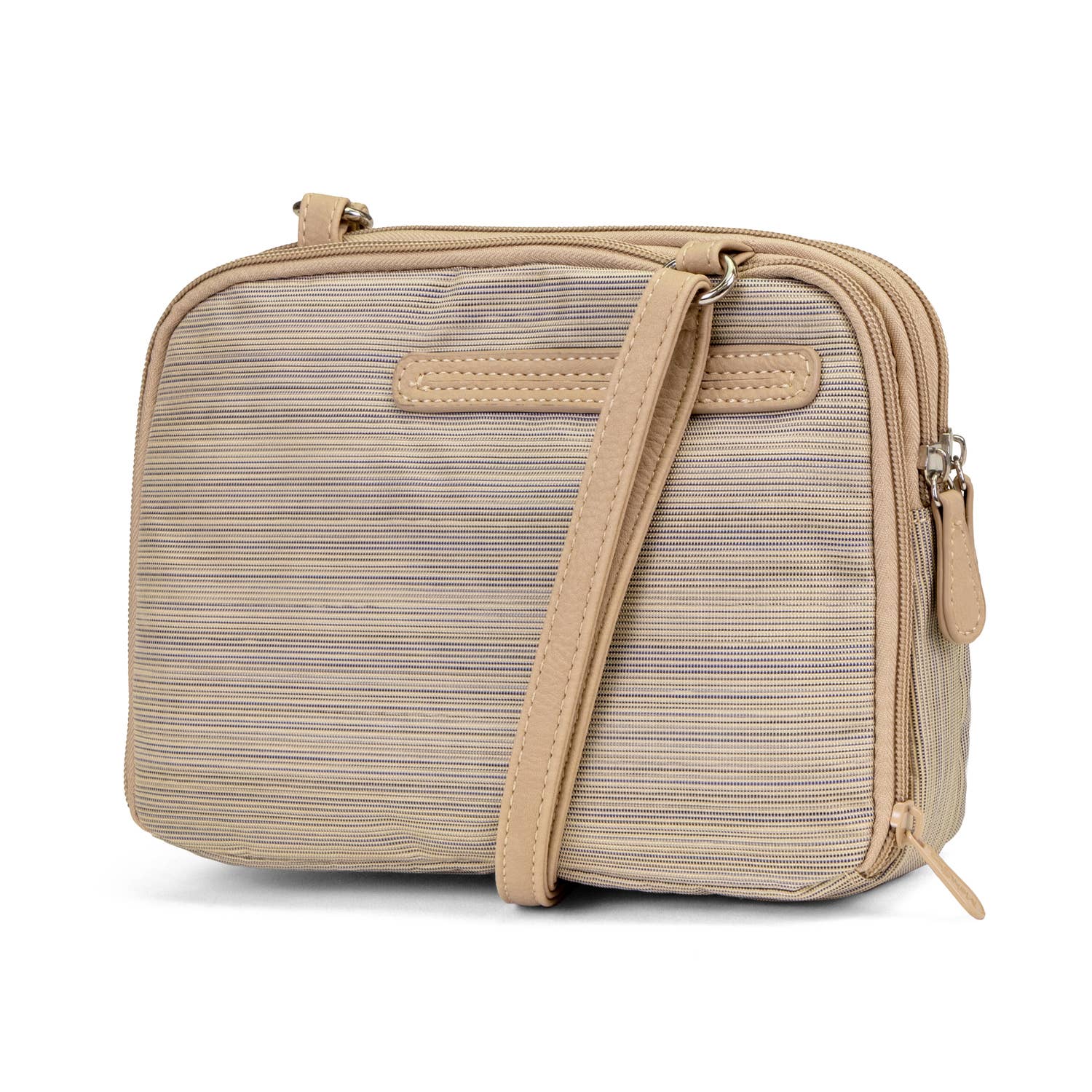 Multisac Handbags - Wholesale Crossbody Bag - Women's - Multisac Zippy Triple Compartment Crossbody50