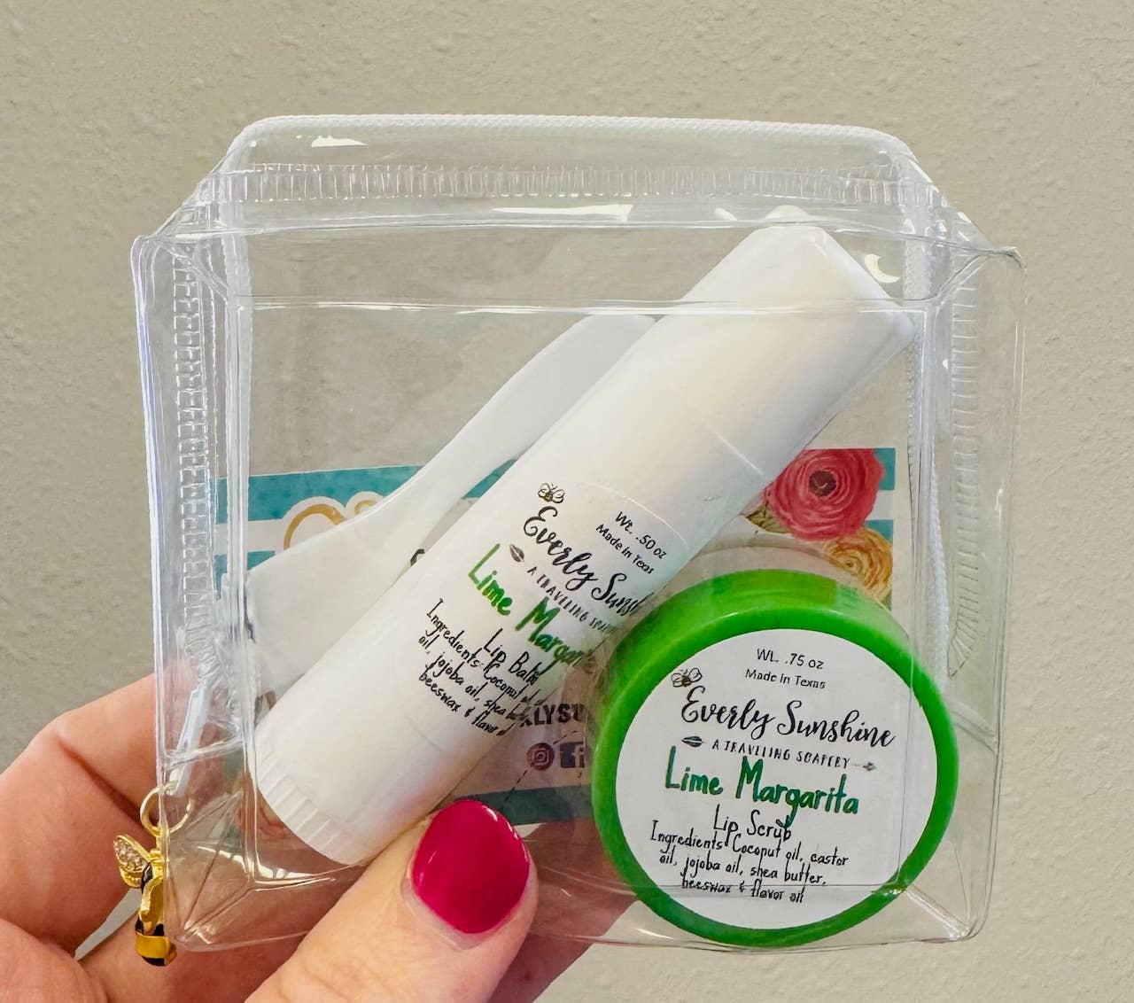 Everly Sunshine a Traveling Soapery - Wholesale Lip Balm Set - Lip Kit - Lime Margarita
