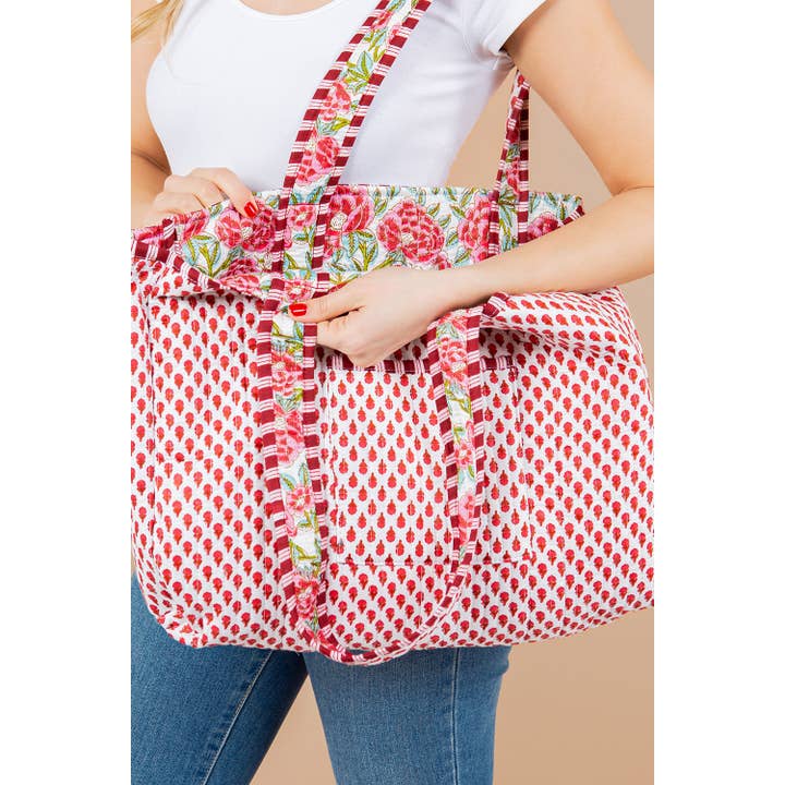 LA Soul - Wholesale Tote Bag - Women's - Quilted Tote Bag (BG-55)