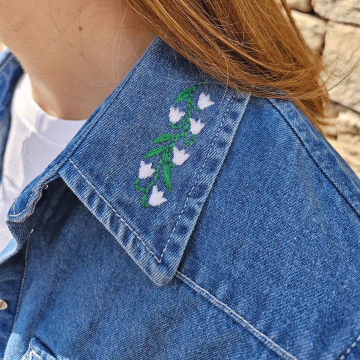 Mellow - Wholesale Craft Sewing Kit - Lily of the Valley Embroidery Kit | By Camille Cauvez7