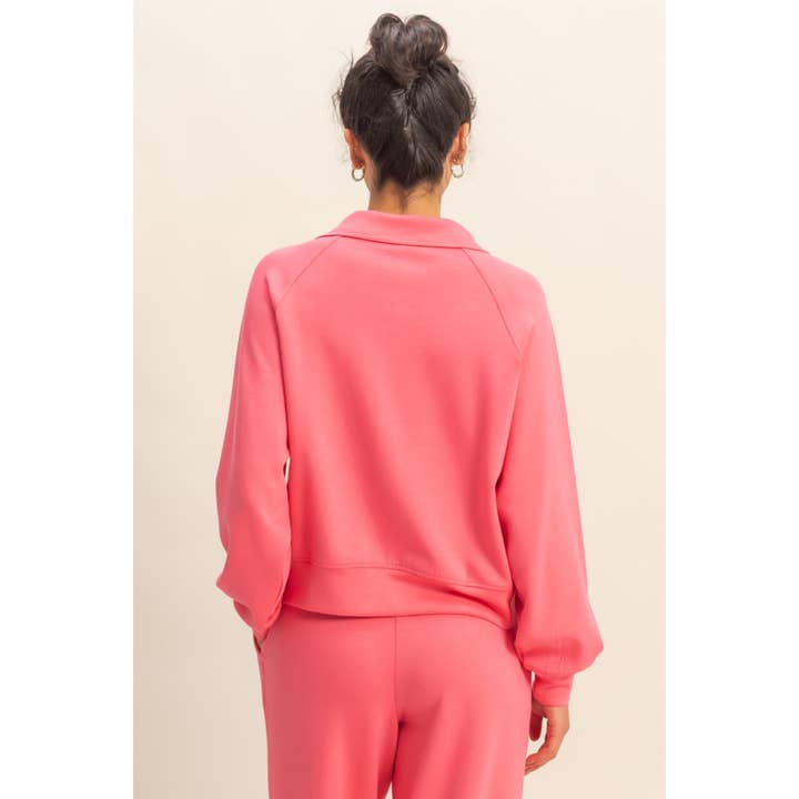 HYFVE - Wholesale Jacket - Women's - Double Knit High Neck Long Sleeve Zippered Jacket32
