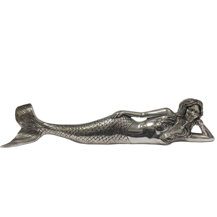 Little Dreamy Mermaid Antique Silver for wholesale by Nautical Tropical Imports