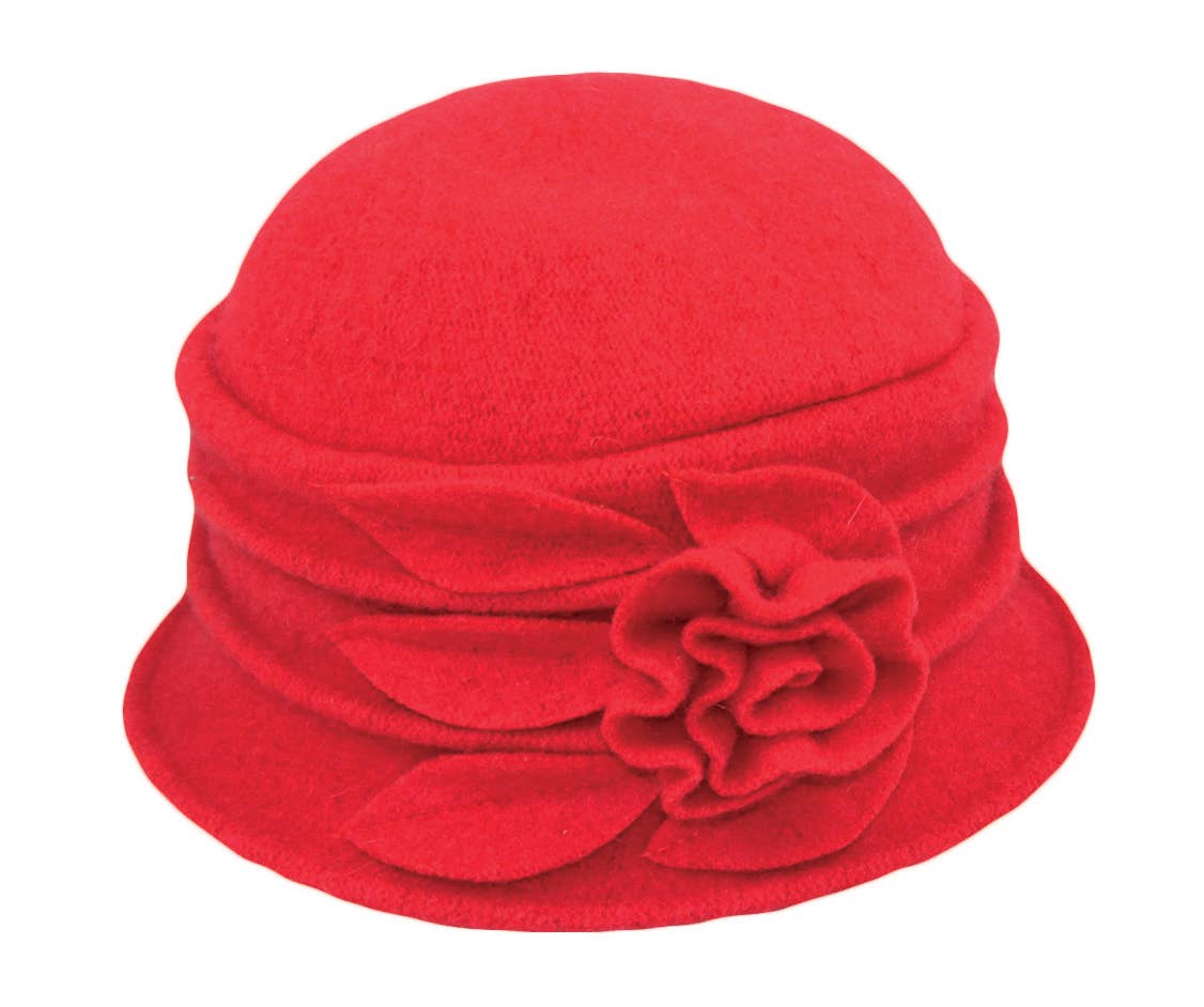 Jeanne Simmons Accessories - Wholesale Cloche Hat - Women's - Cloche Boiled Wool 7554 Hat Winter1