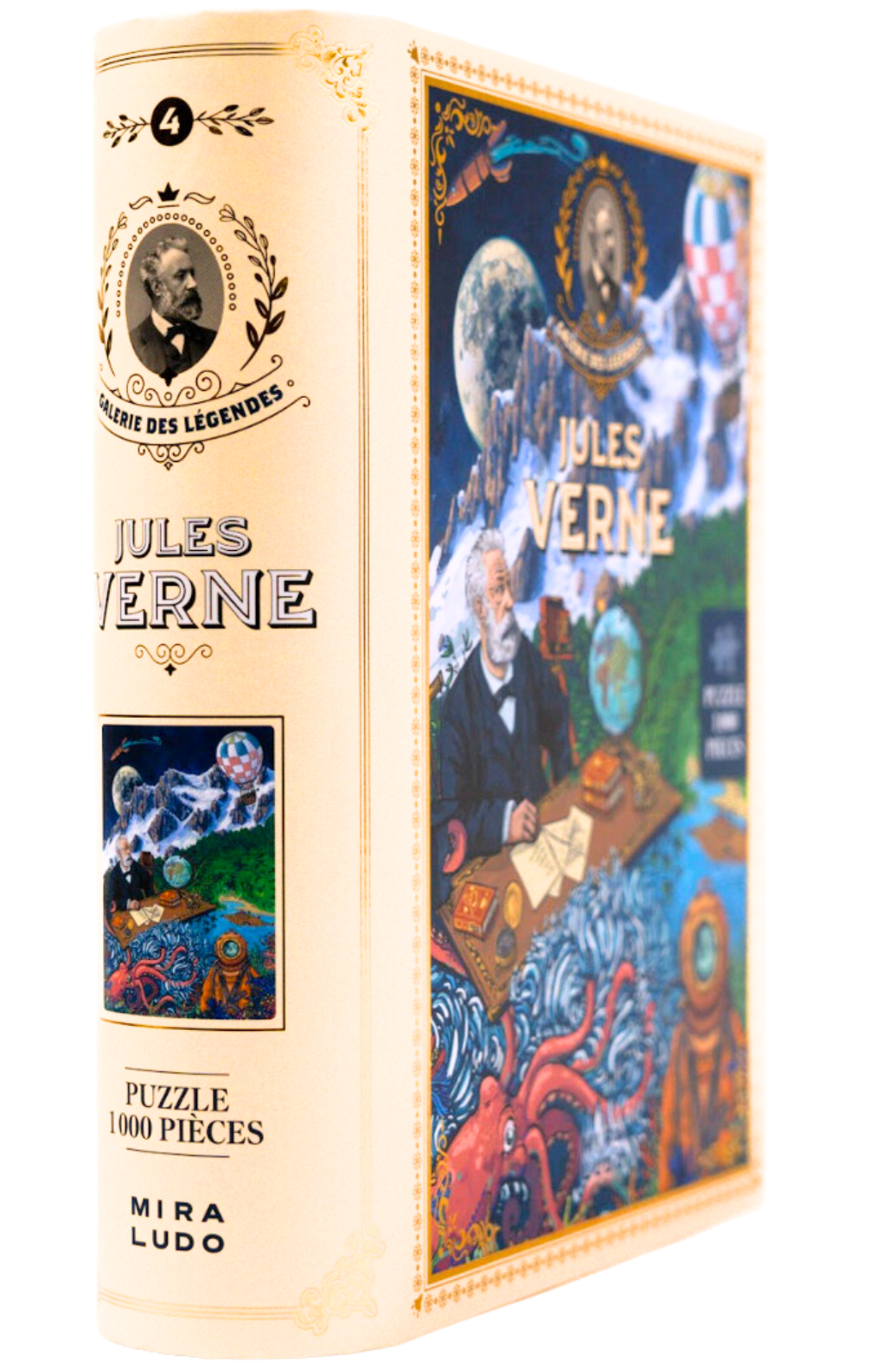 MIRALUDO - Wholesale Puzzle - Adult - Puzzle 1000 pieces - The Gallery of Legends - Book Format7