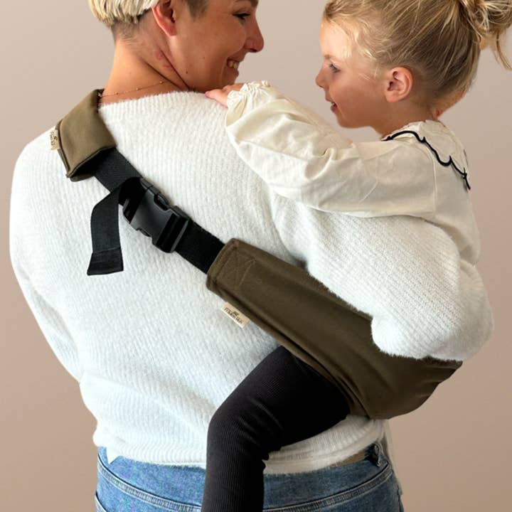 Kinderdrager met draagondersteuning, donkere draaghulp voor wholesale door Fräulein Muh