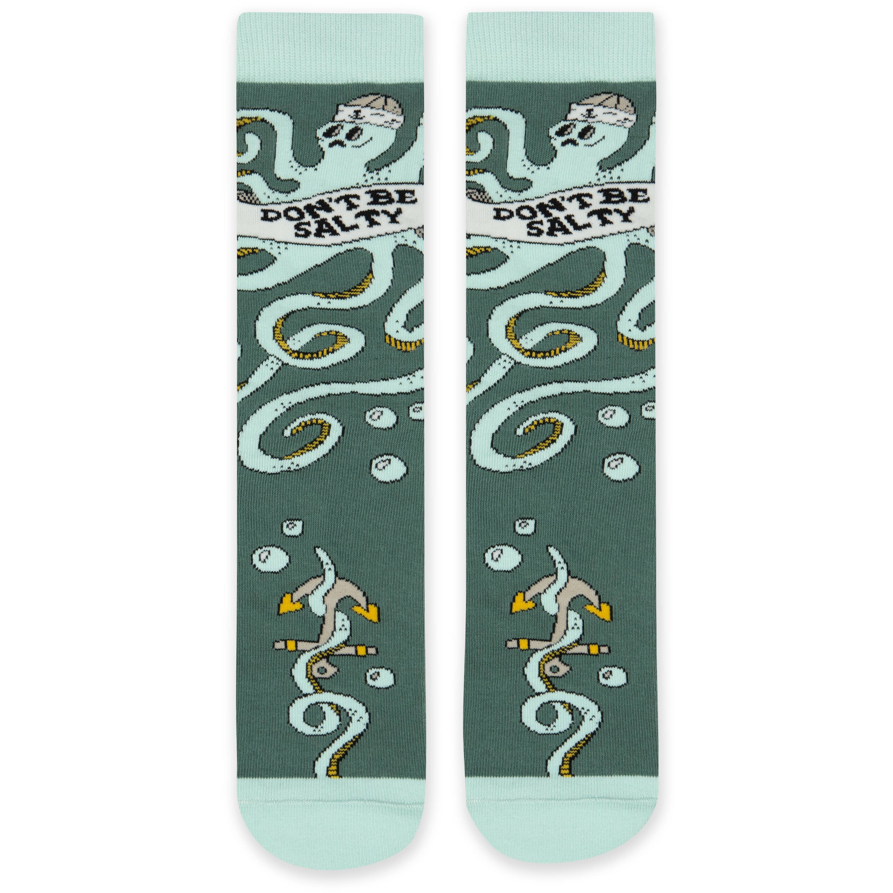 Lavley - Wholesale Socks - Men's - Don't be Salty Octopus Socks2