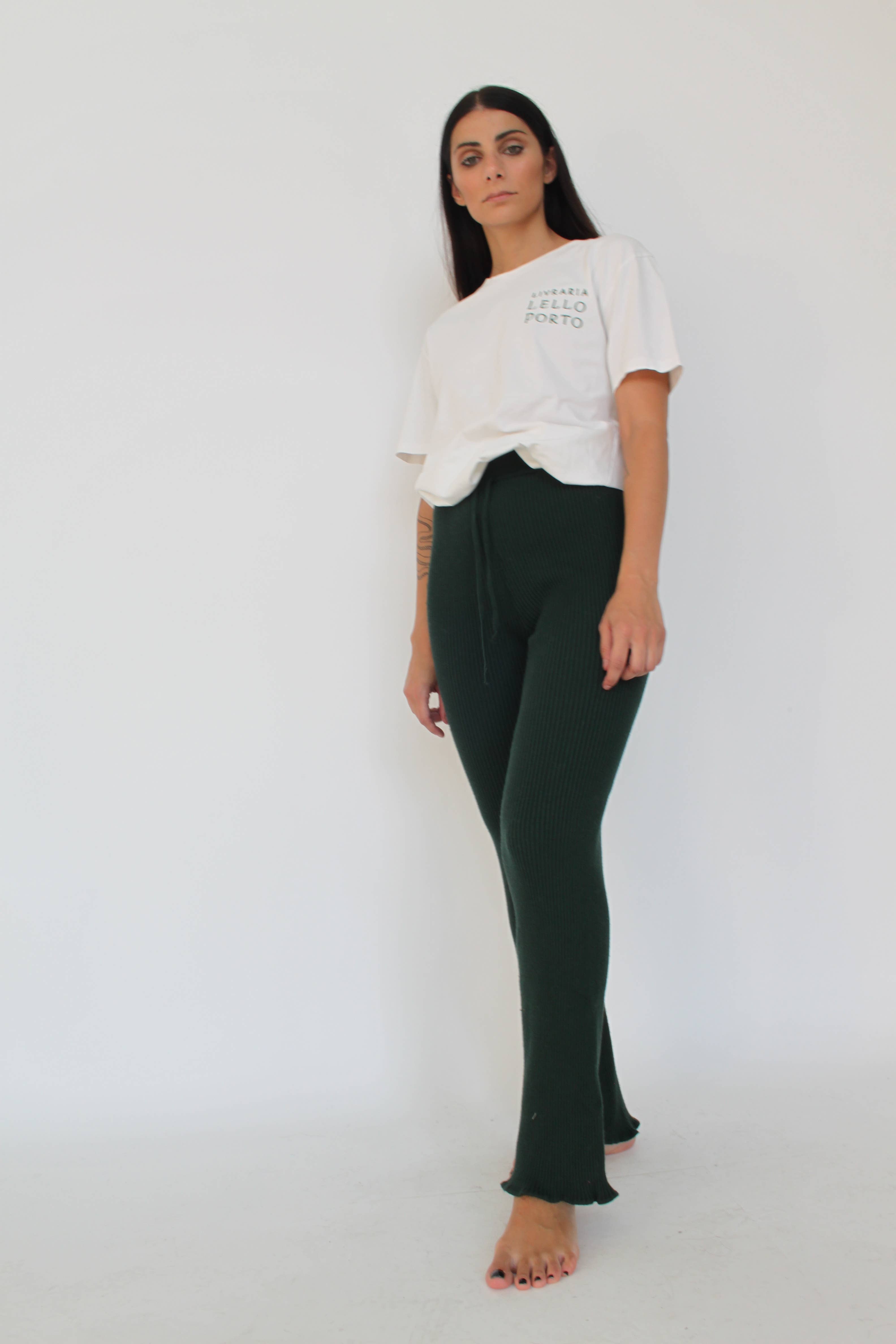 Darkgreen Lavanda Pants - Ultra soft knit pants for wholesale on Faire3