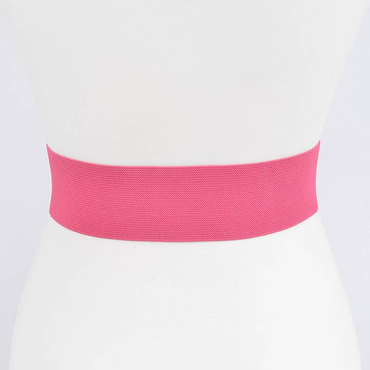 3AM BY H&D ACCESSORIES - Wholesale Belt - Women's - Rhinestone Two Buckle Elastic Belt4