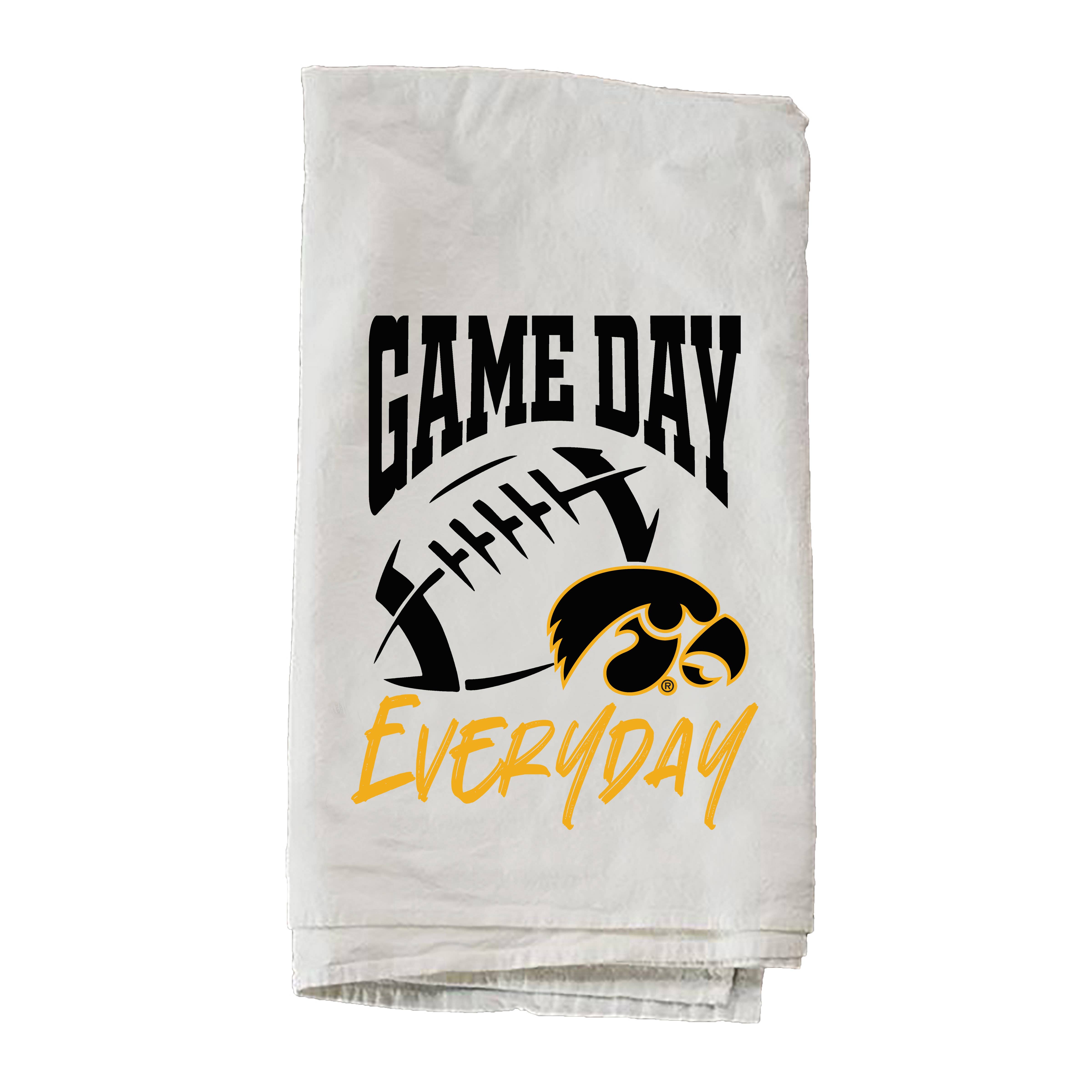 Kendrick Home - Wholesale Tea Towel - Game Day Football University Of Iowa Towel0