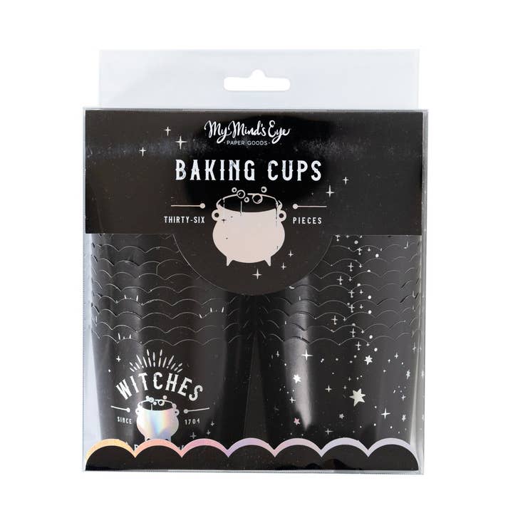 PLCC1329 - Holographic Witches Brew Food Cups (36 pcs) for wholesale by My Mind’s Eye