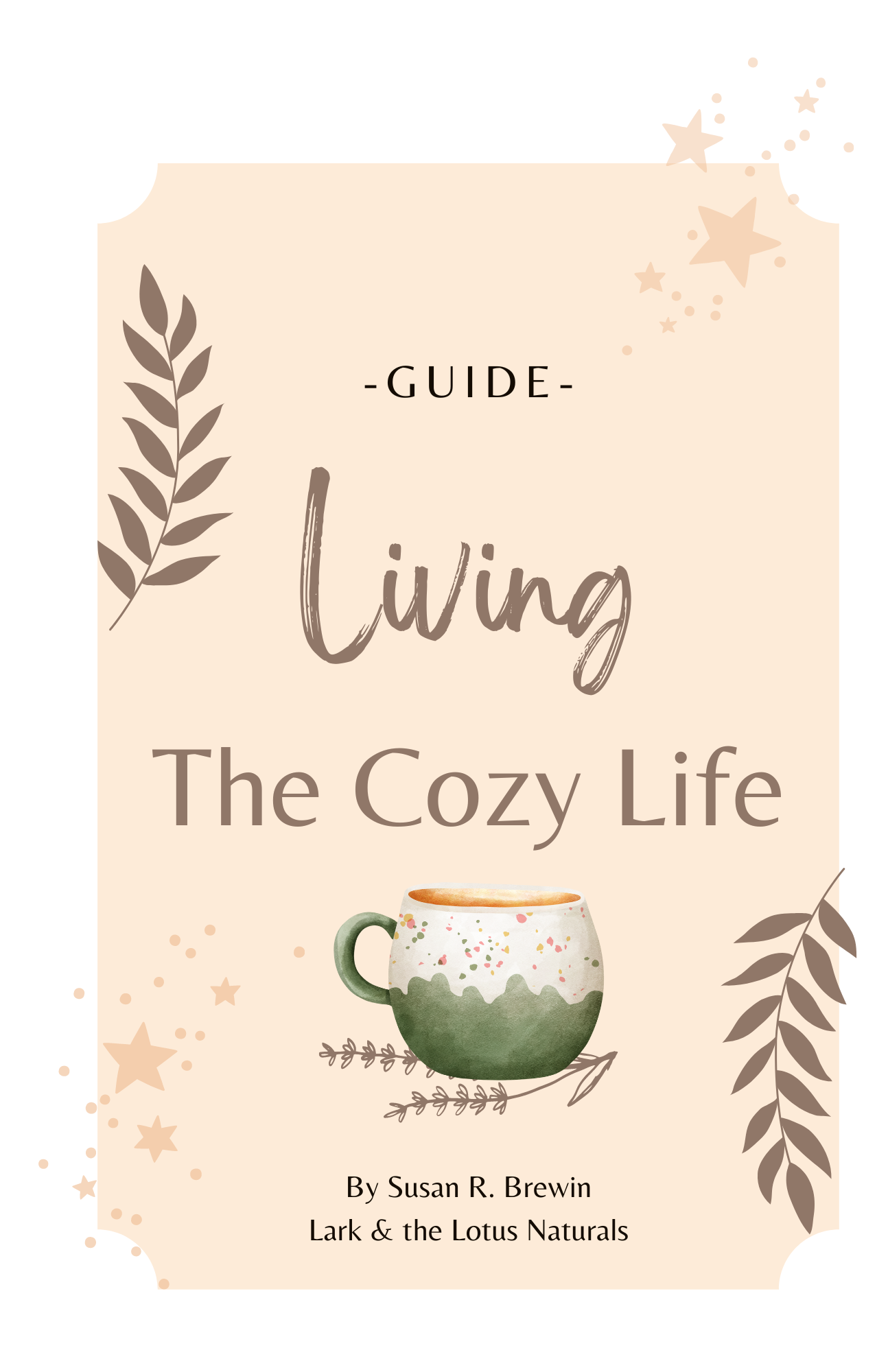 Lark & the Lotus - Wholesale Journal/Diary - Living The Cozy Life - Guide & Journal1
