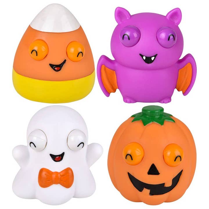 La Luna Bella - Toys - Wholesale Squishy Toy - Kids & Baby - 3" Popping Eye Halloween Characters - LLB Toys2