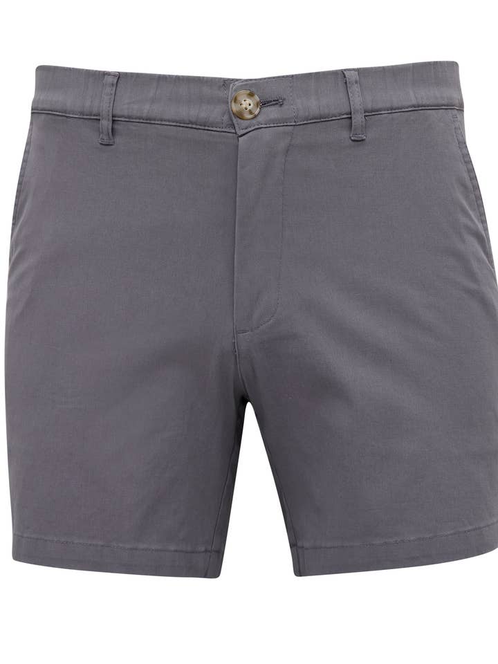 Meripex Apparel - Wholesale Shorts - Men's - Charcoal 7" Stretch Shorts