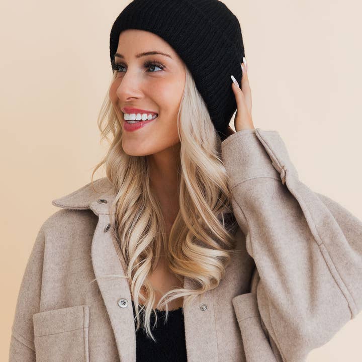 Leto Accessories - Wholesale Beanie - Women's - Recycled Material Winter Beanie - Eco-Conscious Style 🌍