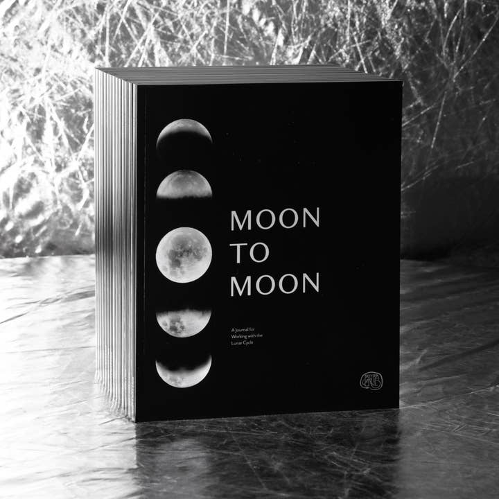 Moon to Moon: A Journal for Working with the Lunar Cycle and other Purchase Wholesale moon phase journal. Free Returns & Net 60 Terms on Faire trending on Faire.