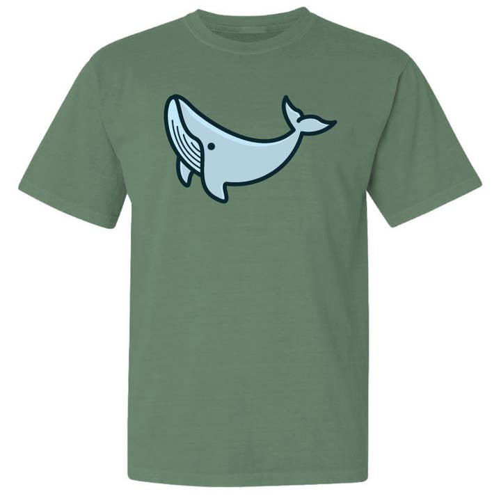 Arched Whale - Beantown Dyed Short Sleeve Tee for wholesale by Beantown Brand Apparel