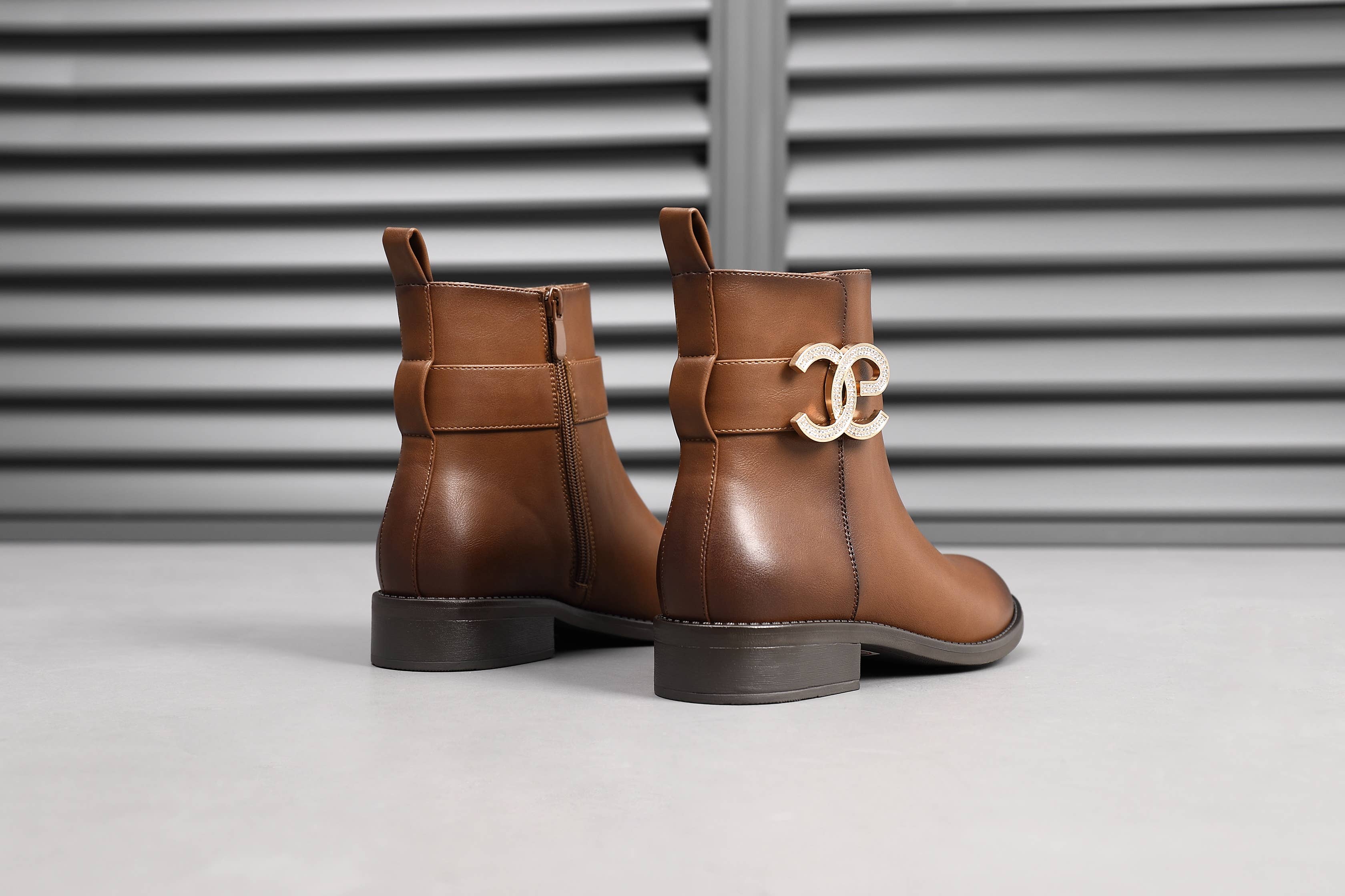 Top Staka – wholesale Stövletter – Baby – A2353 Ankelstövlar med spänndetalj17