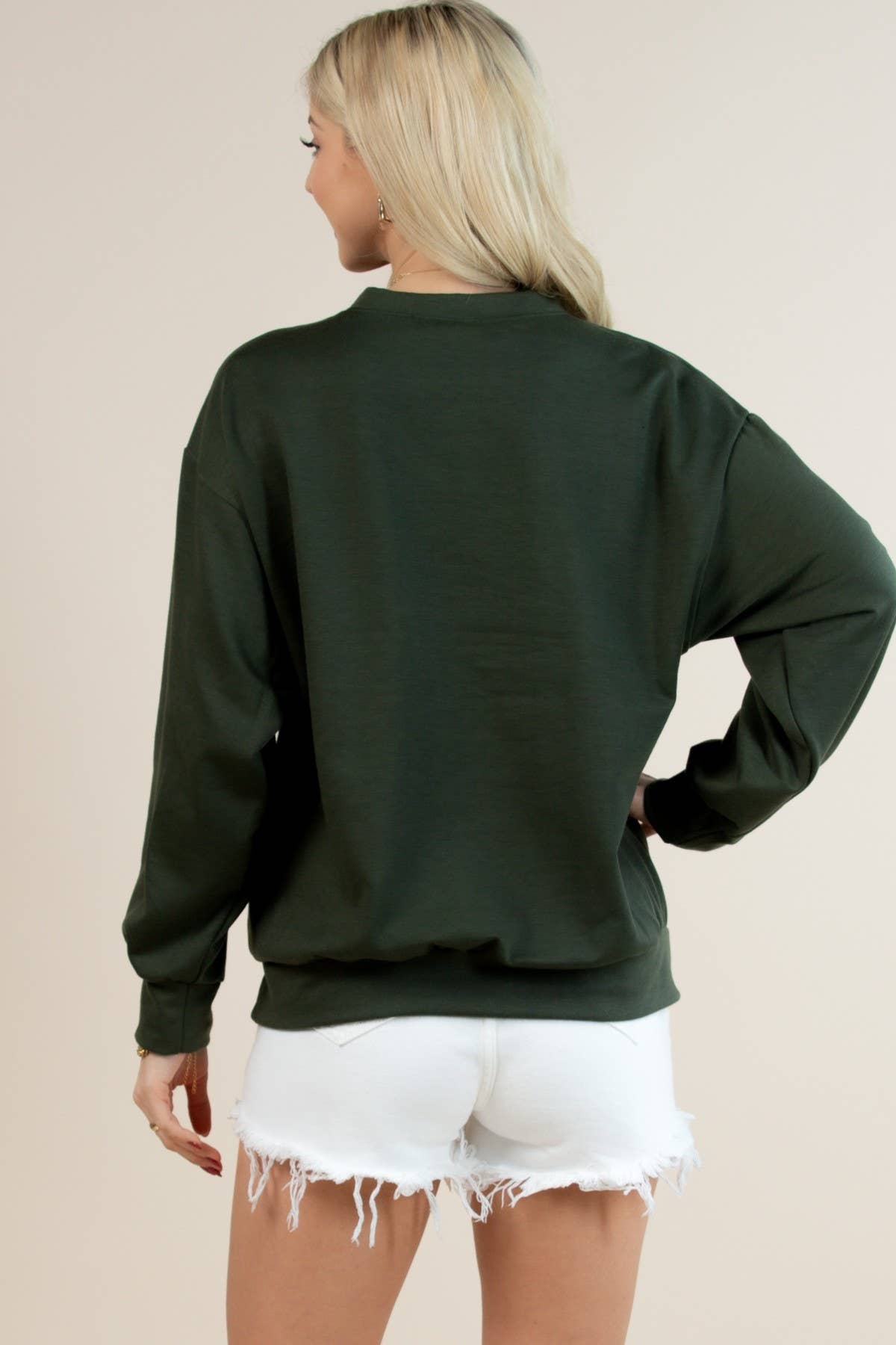 Nylon Apparel - Wholesale Graphic Sweatshirt - Women's - T1005-6565-Cecila Coffee Club Print Sweat Shirts1