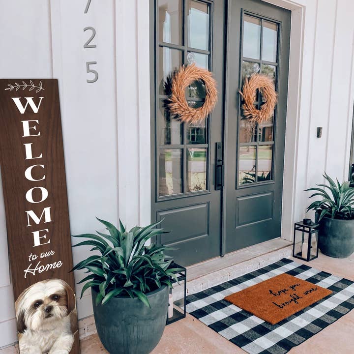 E&S Pets - Wholesale Sign - Shih Tzu Welcome sign
