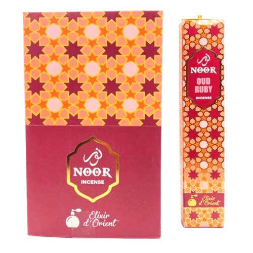 Incense Stick Noor-Oud Ruby. for wholesale by Green Tree