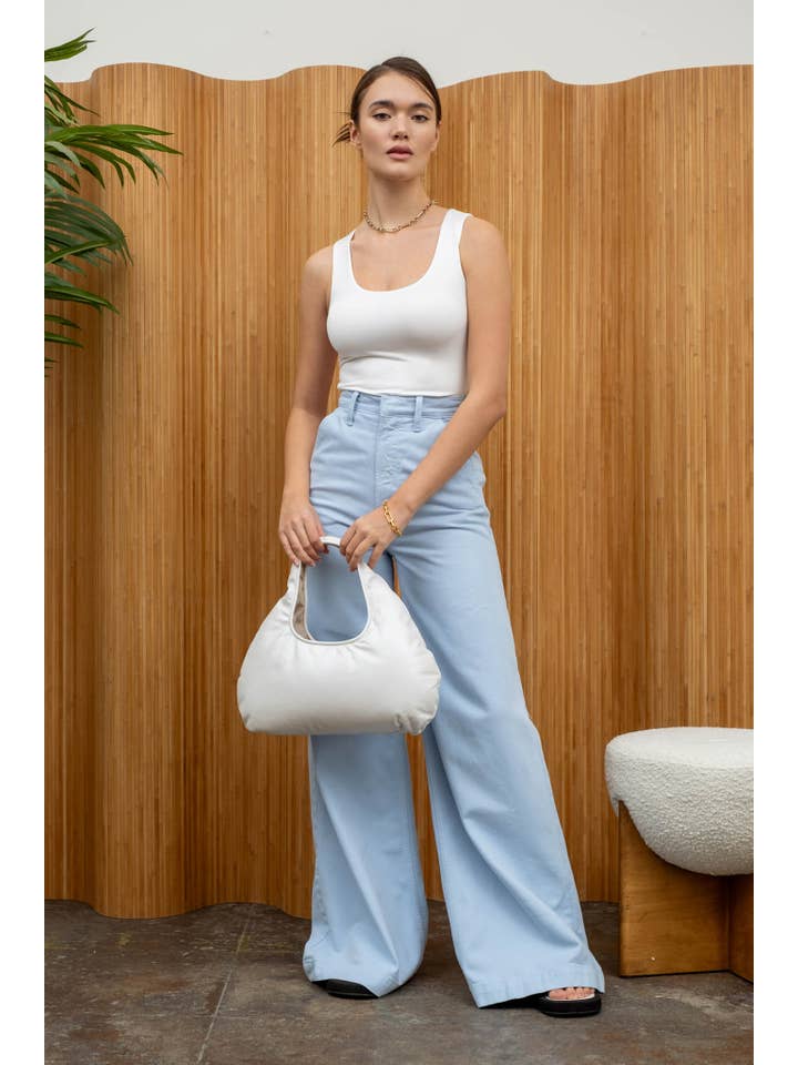 The Workshop Studio - Wholesale Knit Top - Women's - REVERSIBLE SCOOP NECK SLEEVELESS KNIT TANK TOP53