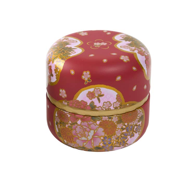 Urban Tokyo - Wholesale Canister - 2.8oz Tea Canister Yuino Red JP (1/100)
