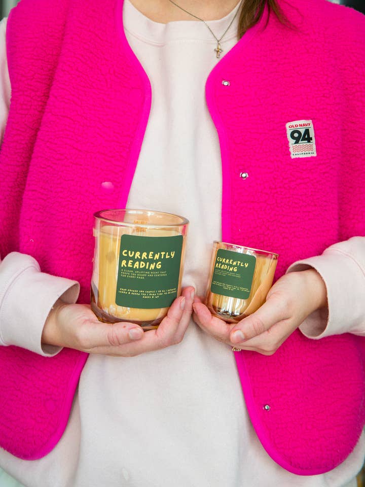 Lettura attuale: Candela al limone e tè verde per la vendita all'ingrosso da parte di Pages and Ink