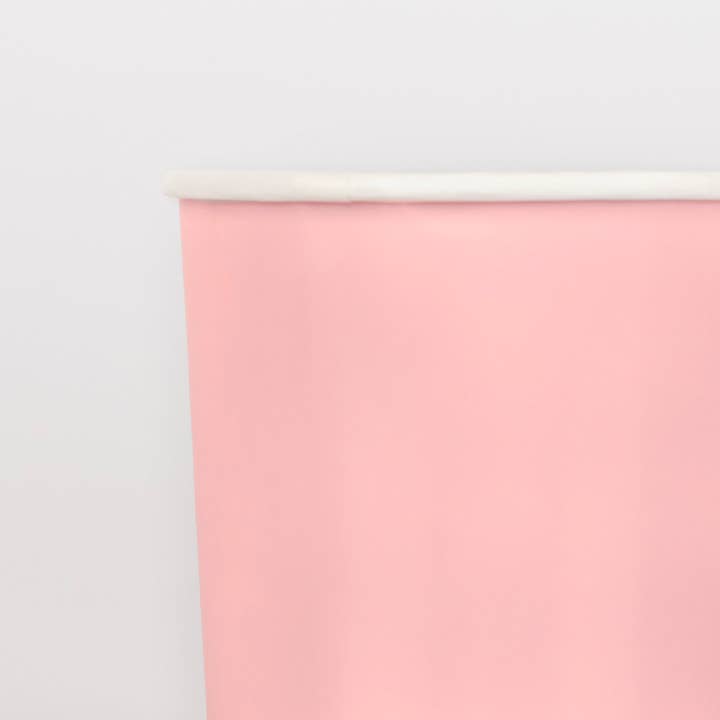 Meri Meri – wholesale Disposable cup – Cotton Candy Pink Tumbler Cups2