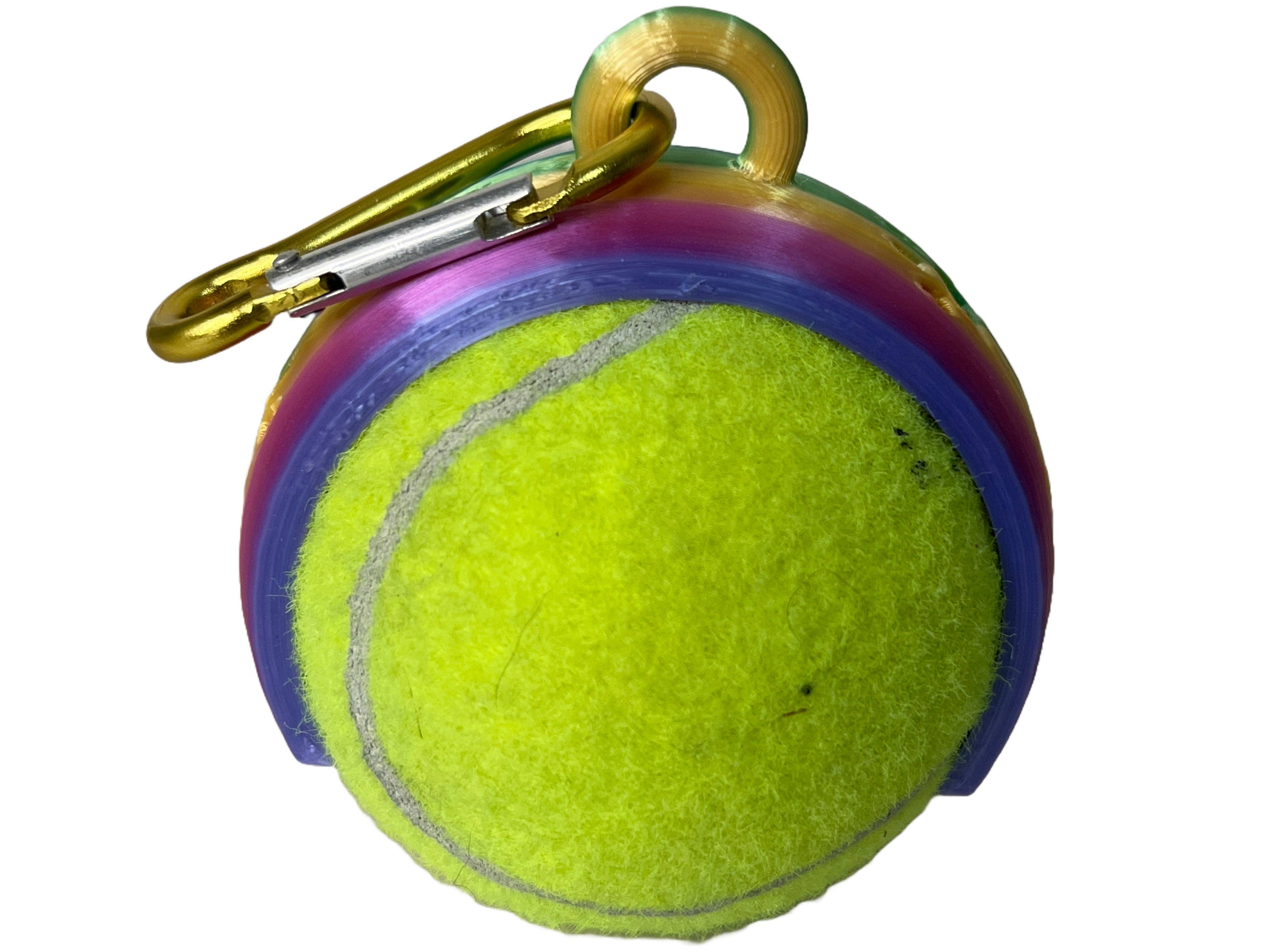 Best Friend Supplies Co - Wholesale Pet Fetch Ball - Dog - Rainbow 3D Printed Tennis Ball Holder4