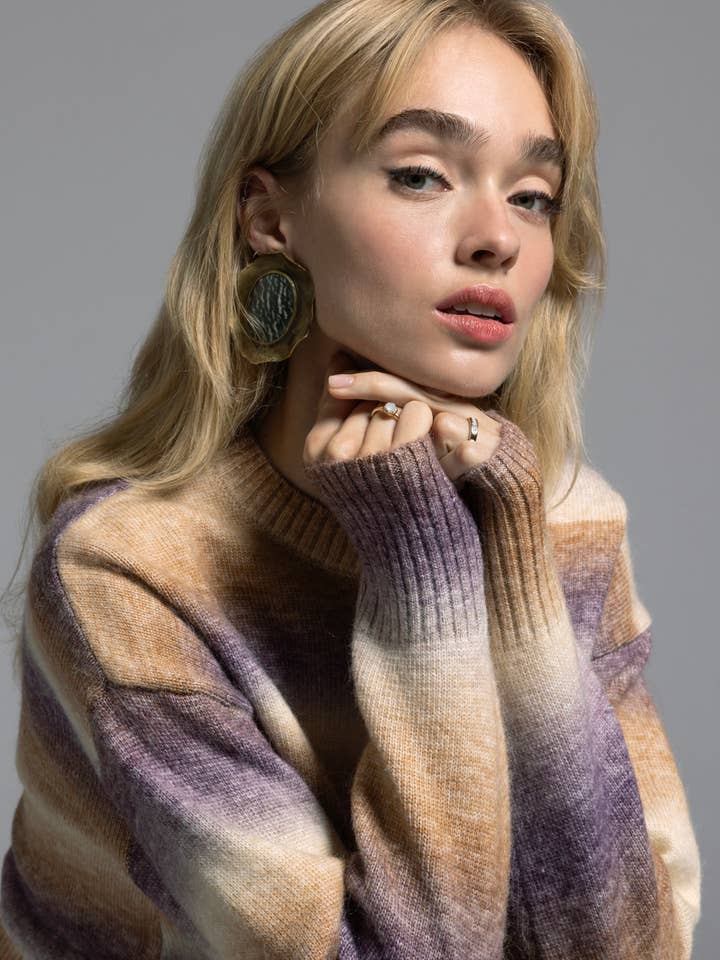 Weekend Los Angeles - Wholesale Knit Sweater - Women's - Cropped Knit Sweater - RAVI SWEATER