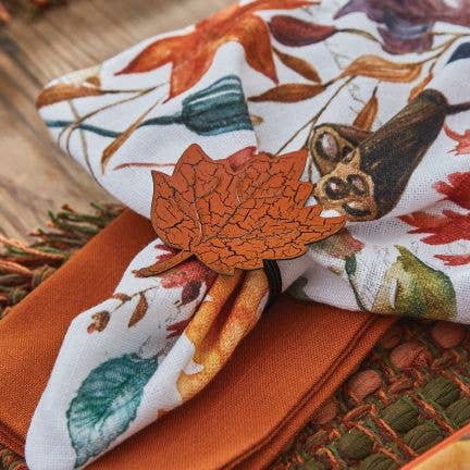 Park Designs - Wholesale Napkin Ring - Leaf Napkin Ring - 4 Asst.2