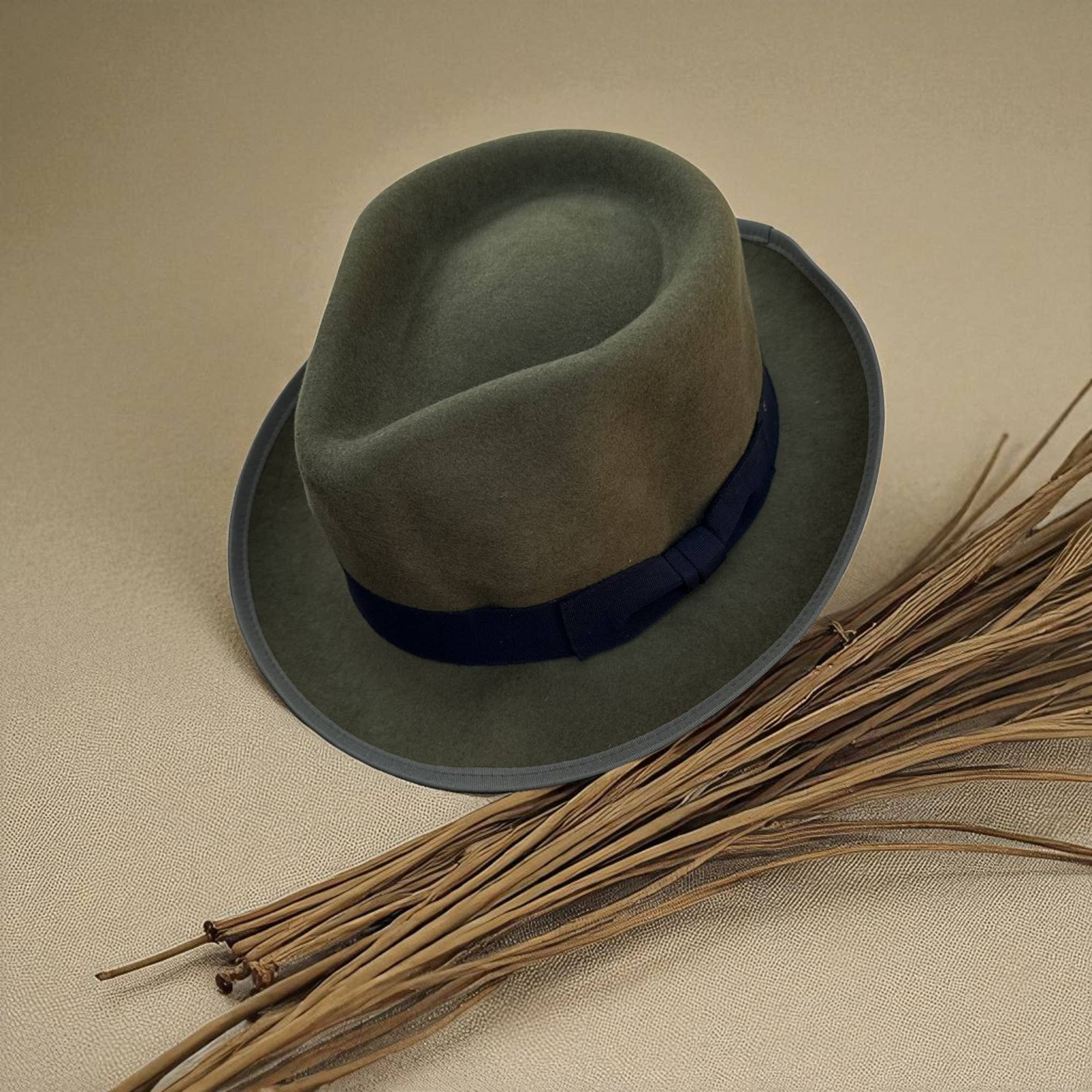 One and Only Accessories - Wholesale Fedora - Women's - Classic Wool Fedora with Ribbon Detail1