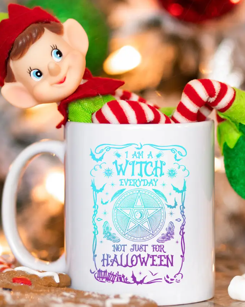 NVC Ecommerce LLC - Wholesale Coffee Mug - I Am A Witch Everyday Not Just For Halloween Mug, Wicca Mug1