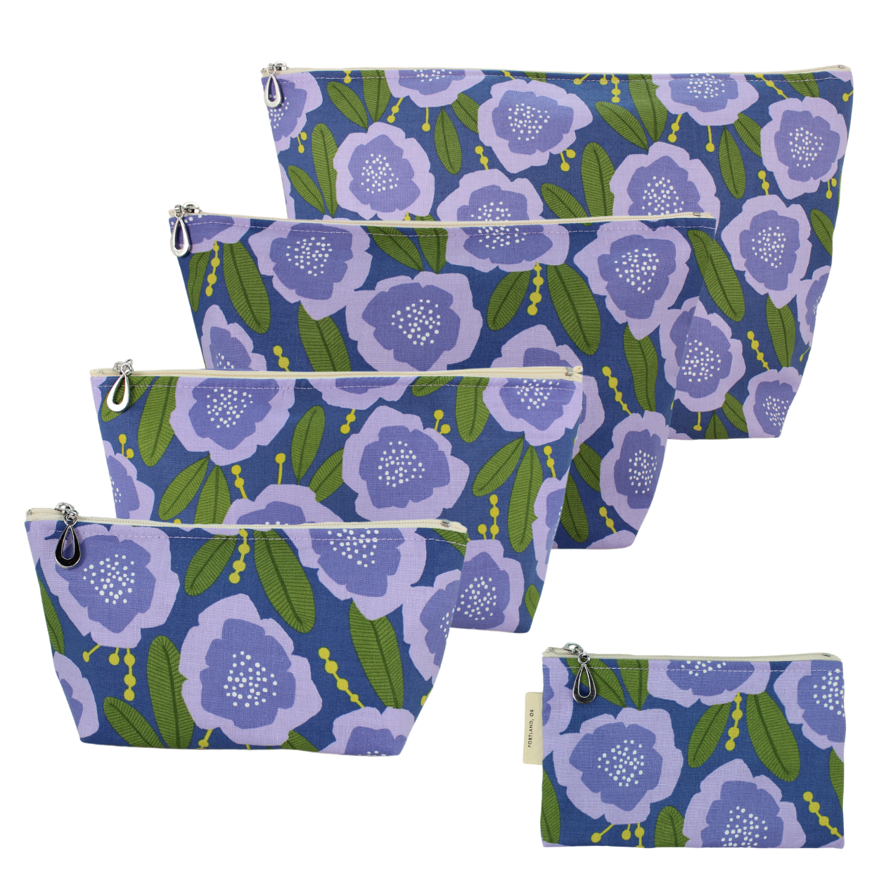 Dana Herbert – bolsa de maquilhagem e cosméticos por atacado – Conjunto de Bolsas de Maquilhagem - S, M, L, XL + Moeda (Poupe $4,75)6