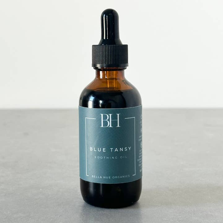 Bella Hue LLC - Wholesale Facial oil - Blue Tansy Soothing Oil (Fights Acne + Reduces Redness)