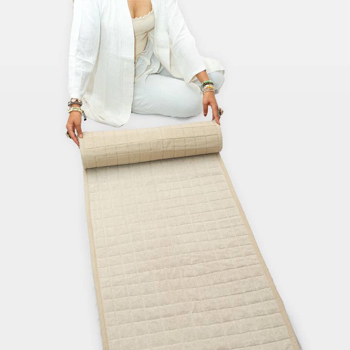 Padded Yoga Mat for wholesale by Local Women’s Handicrafts