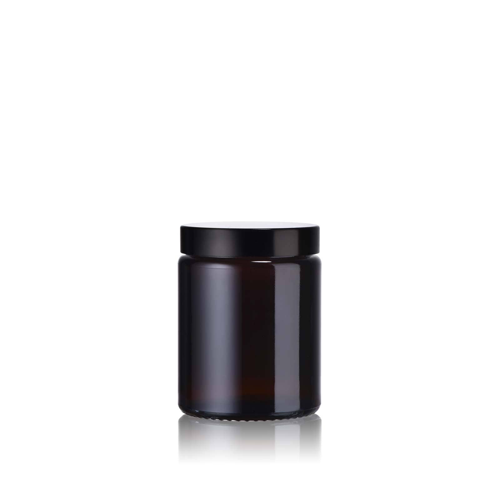 Little Pots - Wholesale Jar - Amber glass candle or cosmetic jar - Béguin 100 ml0