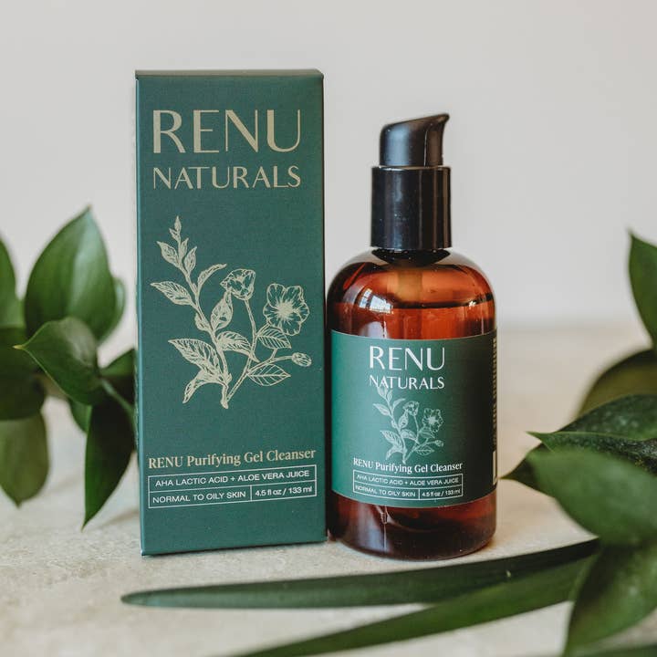 Renu Naturals – wholesale Facial cleanser – Purifying Gel Cleanser