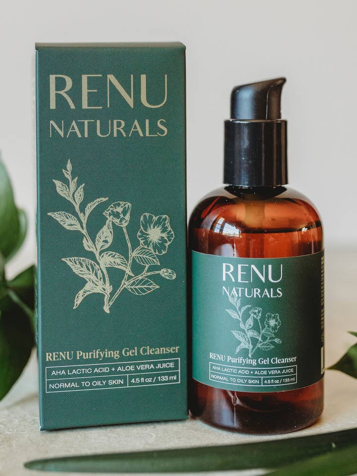 Purifying Gel Cleanser for wholesale by Renu Naturals