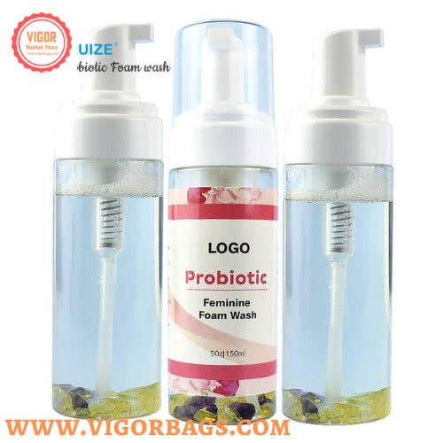 VIGOR – wholesale Intimrengöring/wipes – Probiotiskt skum för yoni-tvätt, kvinnlig hygien6