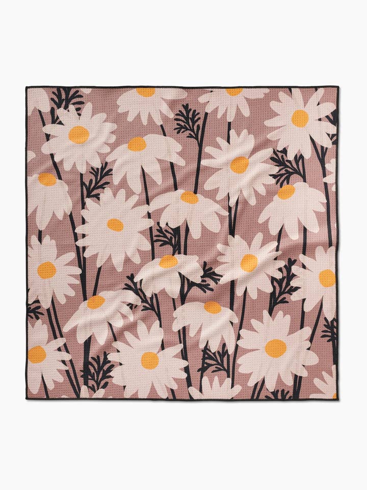 Sweet Daisies Dog Towel for wholesale by Geometry
