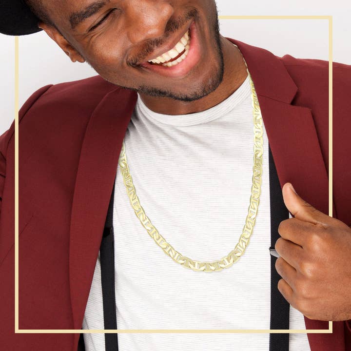 Sun Imperial - Wholesale Link & chain necklace - Mariner Chain 14K Gold Filled Bracelet 8.5" Lobster Claw4