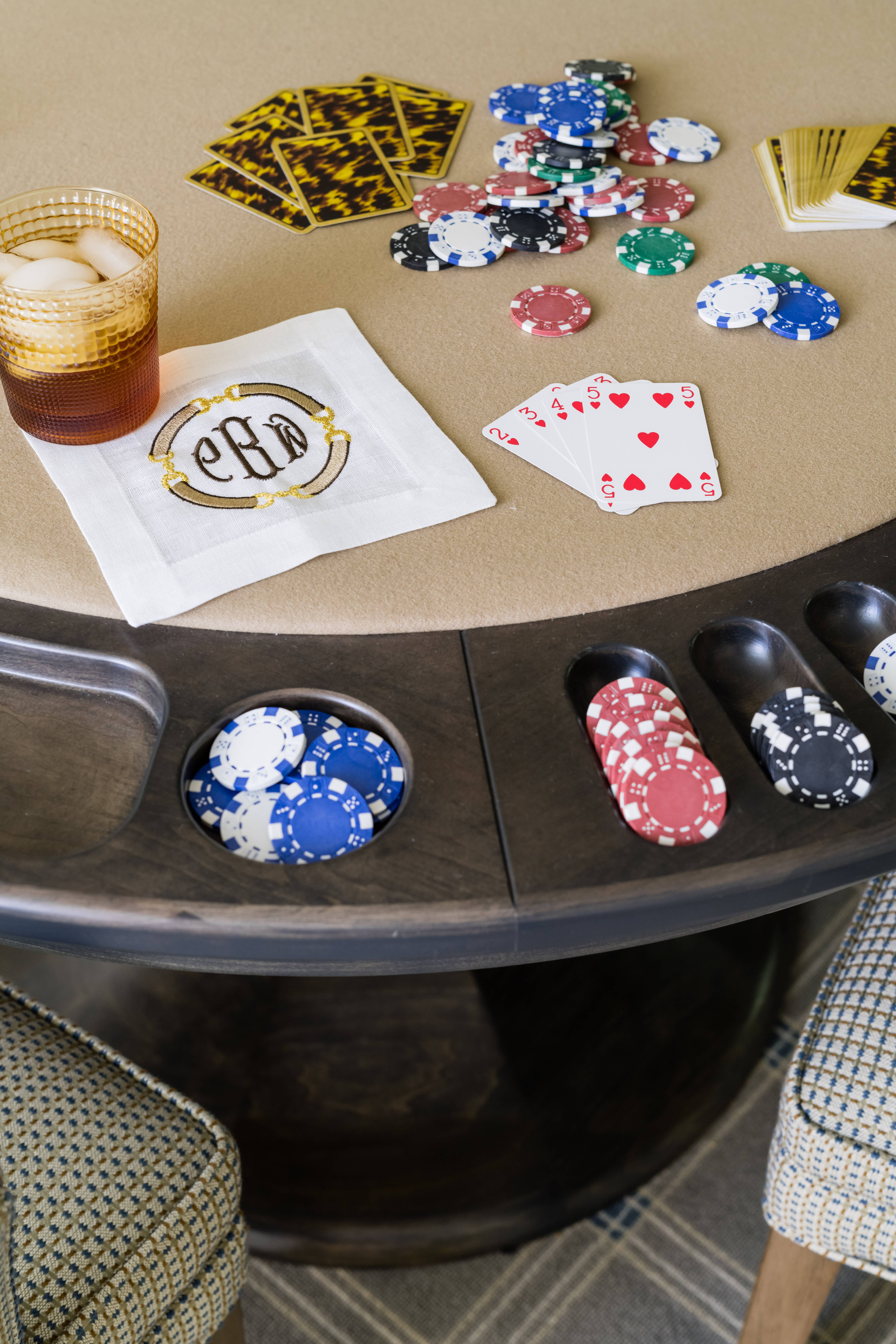 Garden Folly Fine Linens - Wholesale Dinner & Cloth Napkin - En Plain Air Linen Cocktail Napkin1