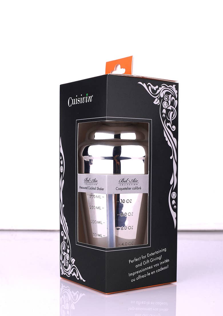 CUISIVIN - Wholesale Cocktail Shaker - Bel-Air Stainless Steel Measured Cocktail Shaker3